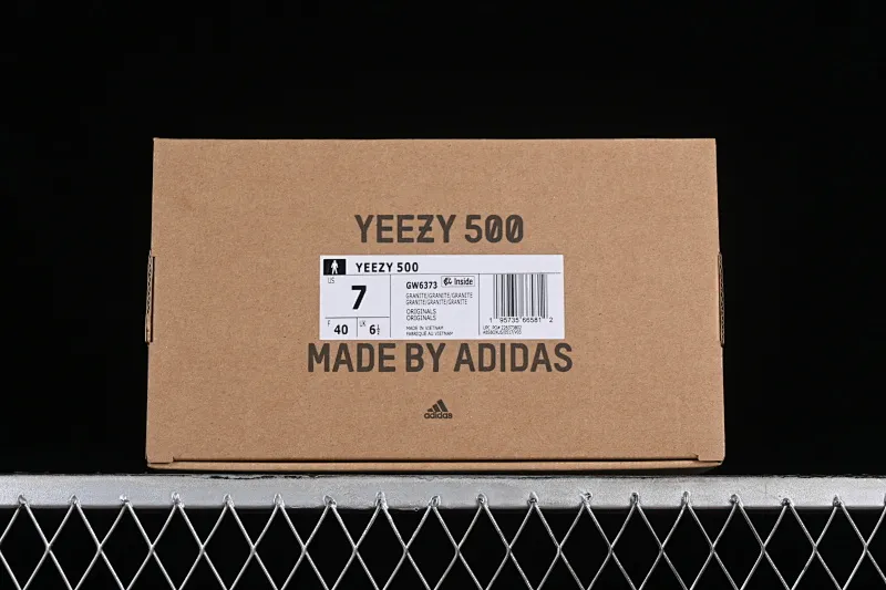 All Categories Ad Yeezy Coconut Series G Version Ad Originals Yeezy 500 "Granite" GW6373 Adidas Coconut Casual Running Shoes
